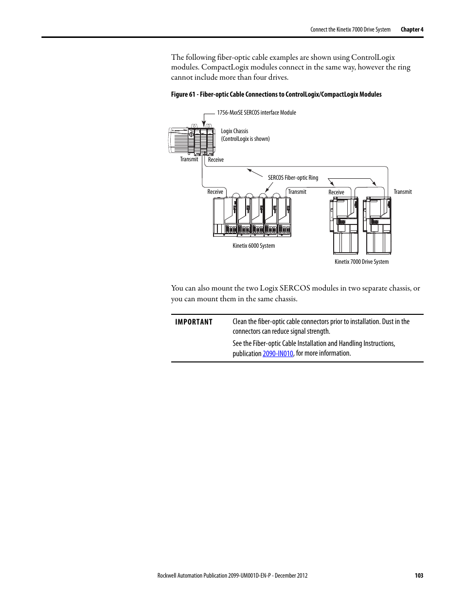 Rockwell Automation 2099-BMxx  Kinetix 7000 High Power Servo Drive User Manual User Manual | Page 103 / 190