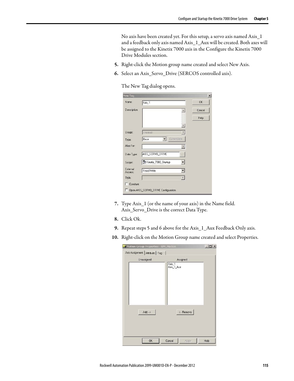 Rockwell Automation 2099-BMxx  Kinetix 7000 High Power Servo Drive User Manual User Manual | Page 115 / 190
