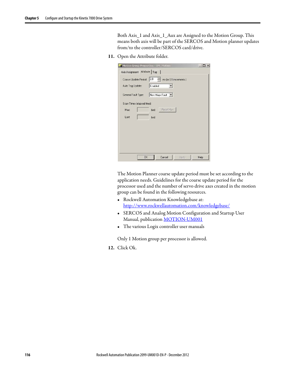 Rockwell Automation 2099-BMxx  Kinetix 7000 High Power Servo Drive User Manual User Manual | Page 116 / 190
