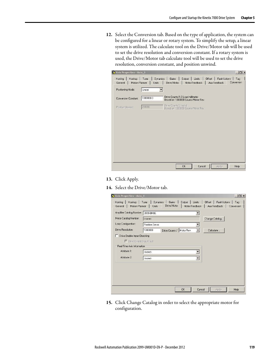 Rockwell Automation 2099-BMxx  Kinetix 7000 High Power Servo Drive User Manual User Manual | Page 119 / 190