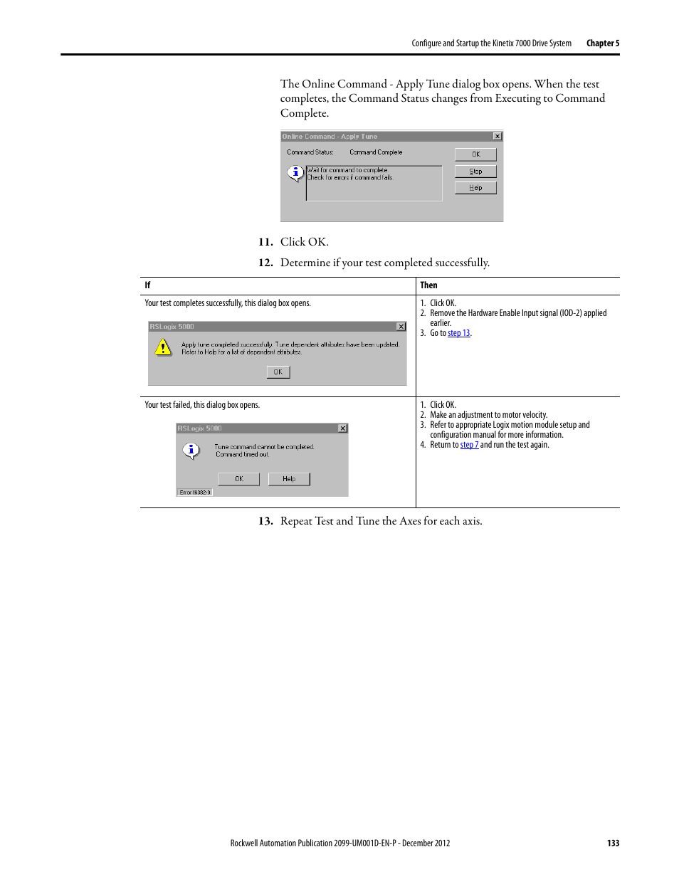 Rockwell Automation 2099-BMxx  Kinetix 7000 High Power Servo Drive User Manual User Manual | Page 133 / 190