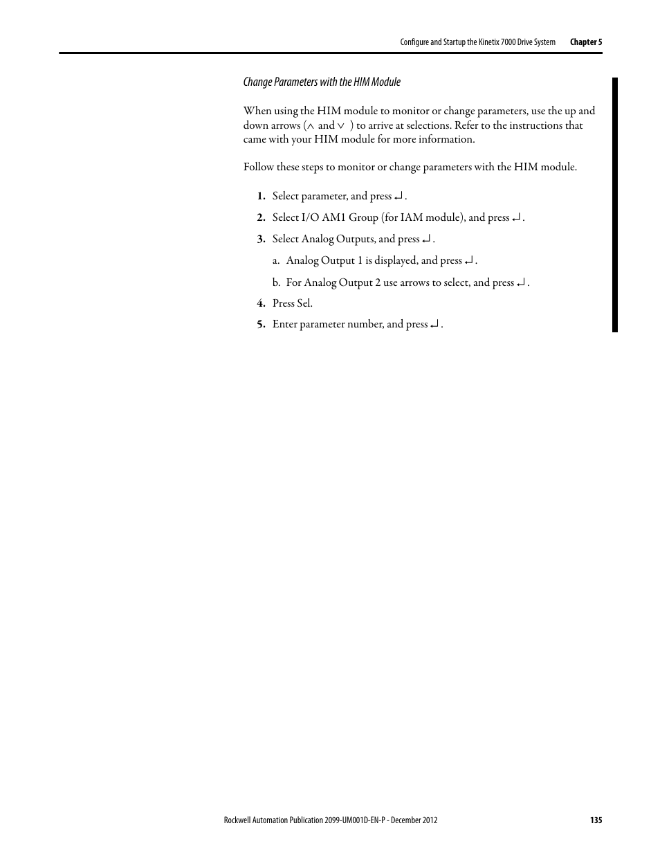 Rockwell Automation 2099-BMxx  Kinetix 7000 High Power Servo Drive User Manual User Manual | Page 135 / 190