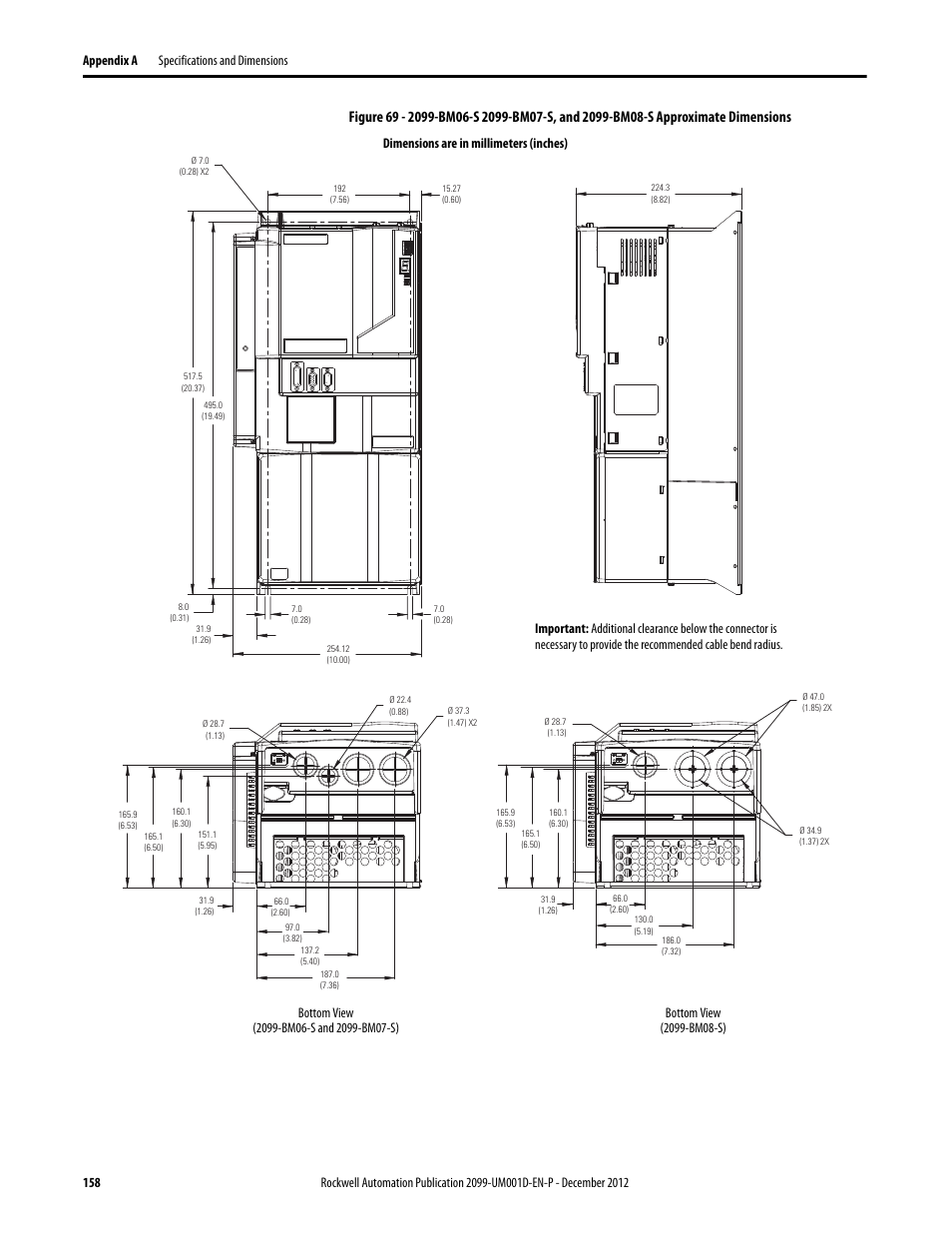 Rockwell Automation 2099-BMxx  Kinetix 7000 High Power Servo Drive User Manual User Manual | Page 158 / 190