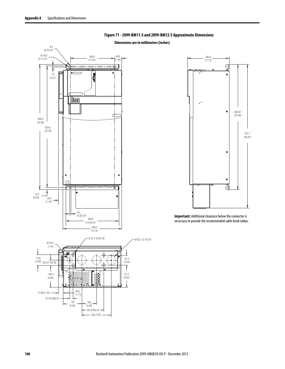 Rockwell Automation 2099-BMxx  Kinetix 7000 High Power Servo Drive User Manual User Manual | Page 160 / 190