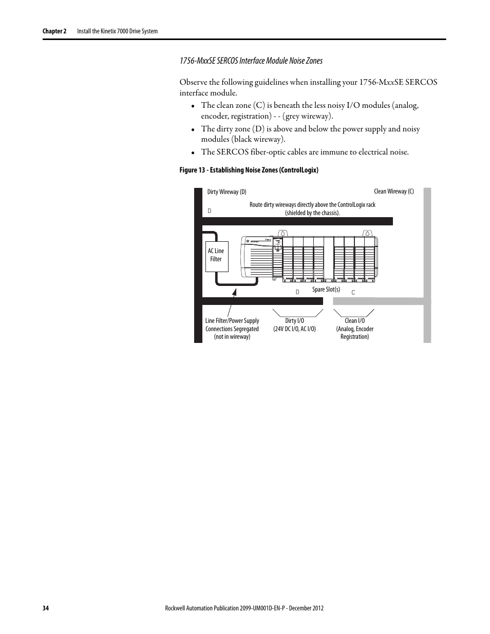 Rockwell Automation 2099-BMxx  Kinetix 7000 High Power Servo Drive User Manual User Manual | Page 34 / 190