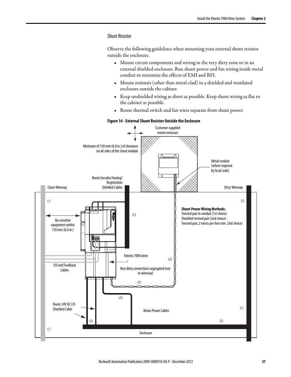 Shunt resistor | Rockwell Automation 2099-BMxx  Kinetix 7000 High Power Servo Drive User Manual User Manual | Page 37 / 190