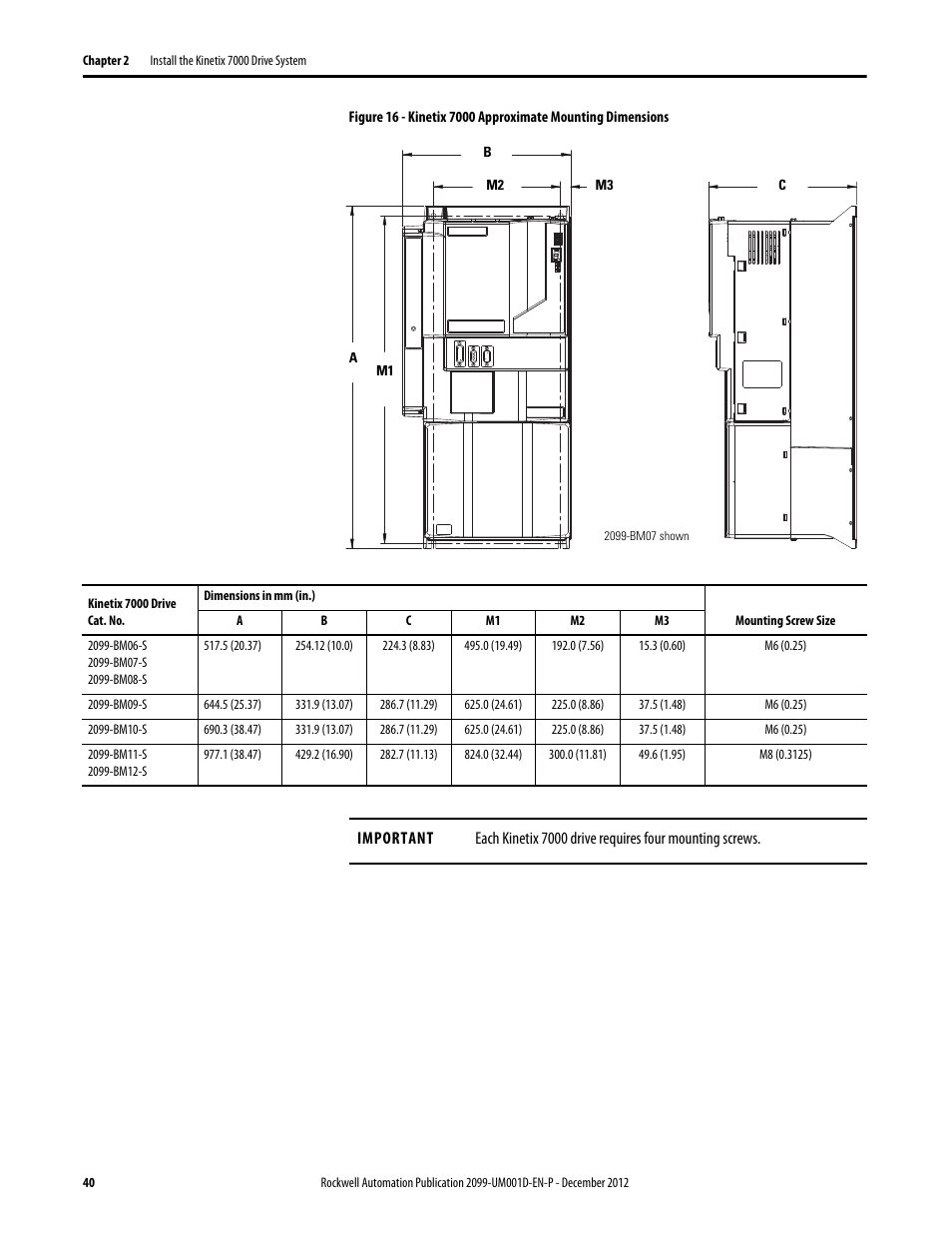 Figure 16 on | Rockwell Automation 2099-BMxx  Kinetix 7000 High Power Servo Drive User Manual User Manual | Page 40 / 190