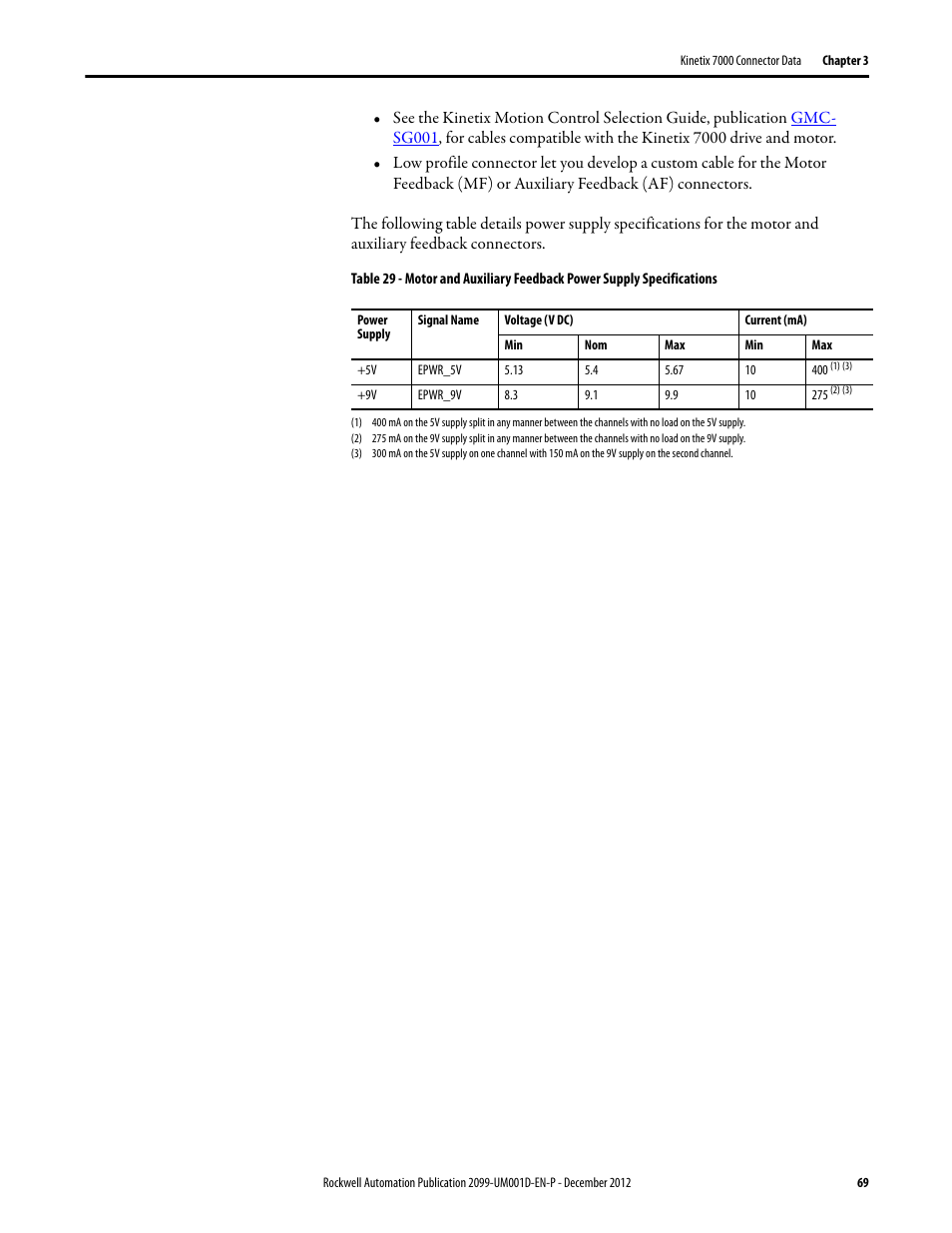 Rockwell Automation 2099-BMxx  Kinetix 7000 High Power Servo Drive User Manual User Manual | Page 69 / 190