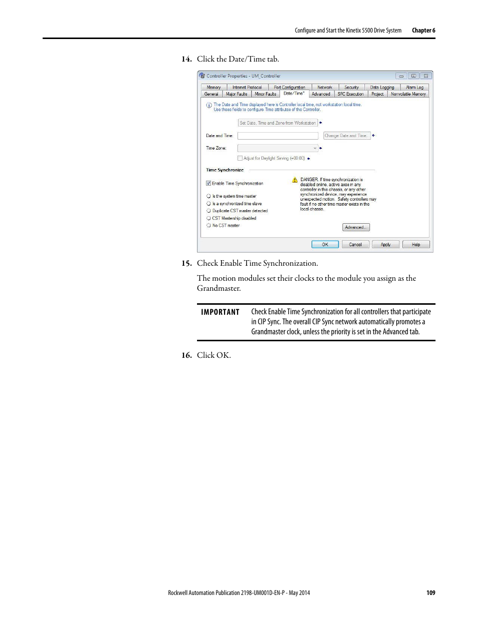 Rockwell Automation 2198-Hxxx Kinetix 5500 Servo Drives User Manual User Manual | Page 109 / 244