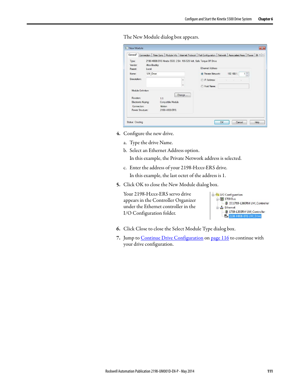 Rockwell Automation 2198-Hxxx Kinetix 5500 Servo Drives User Manual User Manual | Page 111 / 244