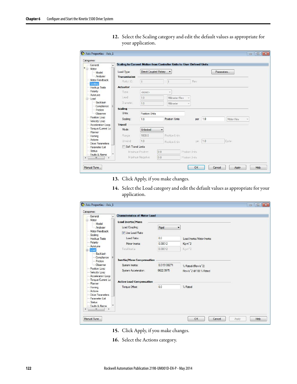 Rockwell Automation 2198-Hxxx Kinetix 5500 Servo Drives User Manual User Manual | Page 122 / 244