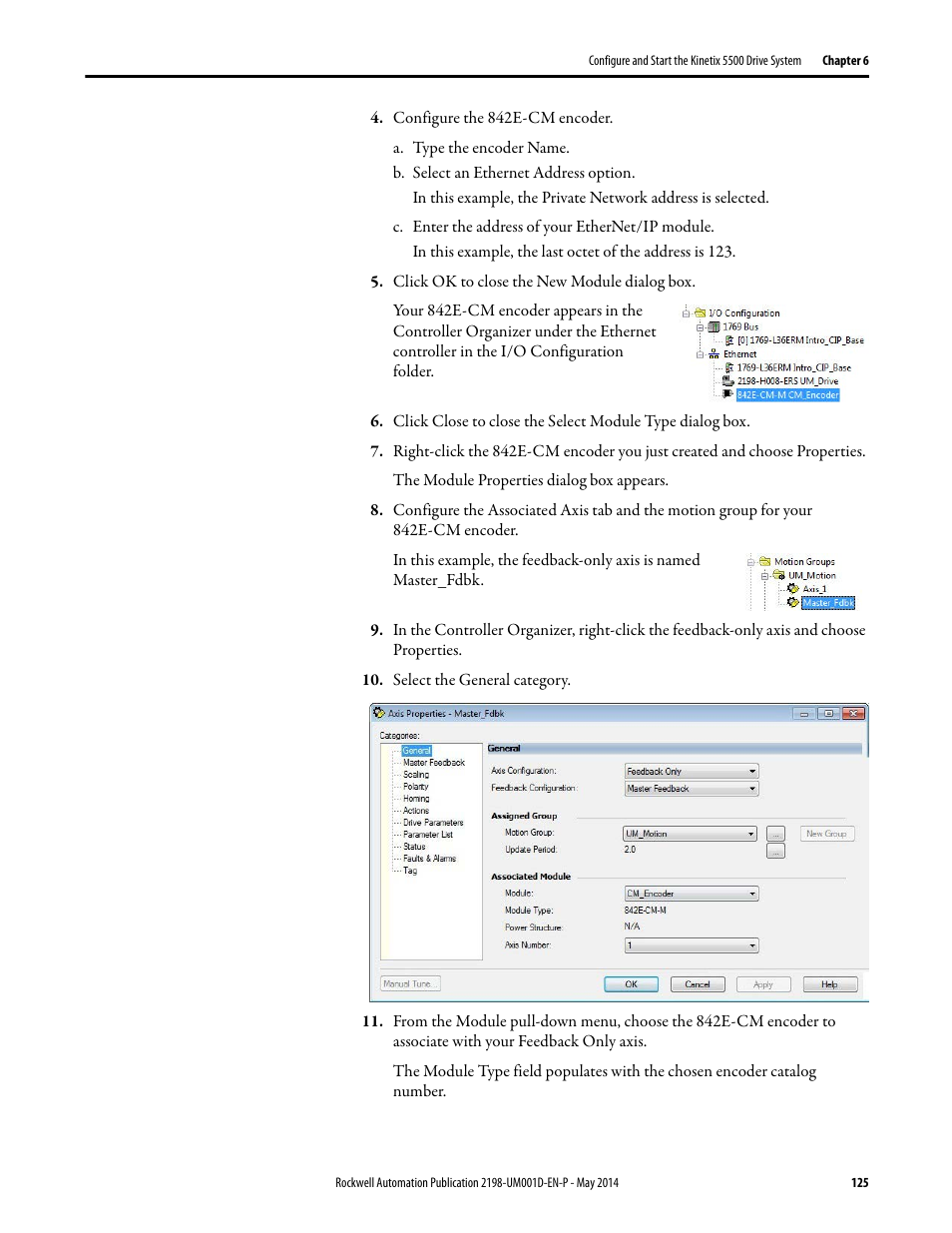 Rockwell Automation 2198-Hxxx Kinetix 5500 Servo Drives User Manual User Manual | Page 125 / 244