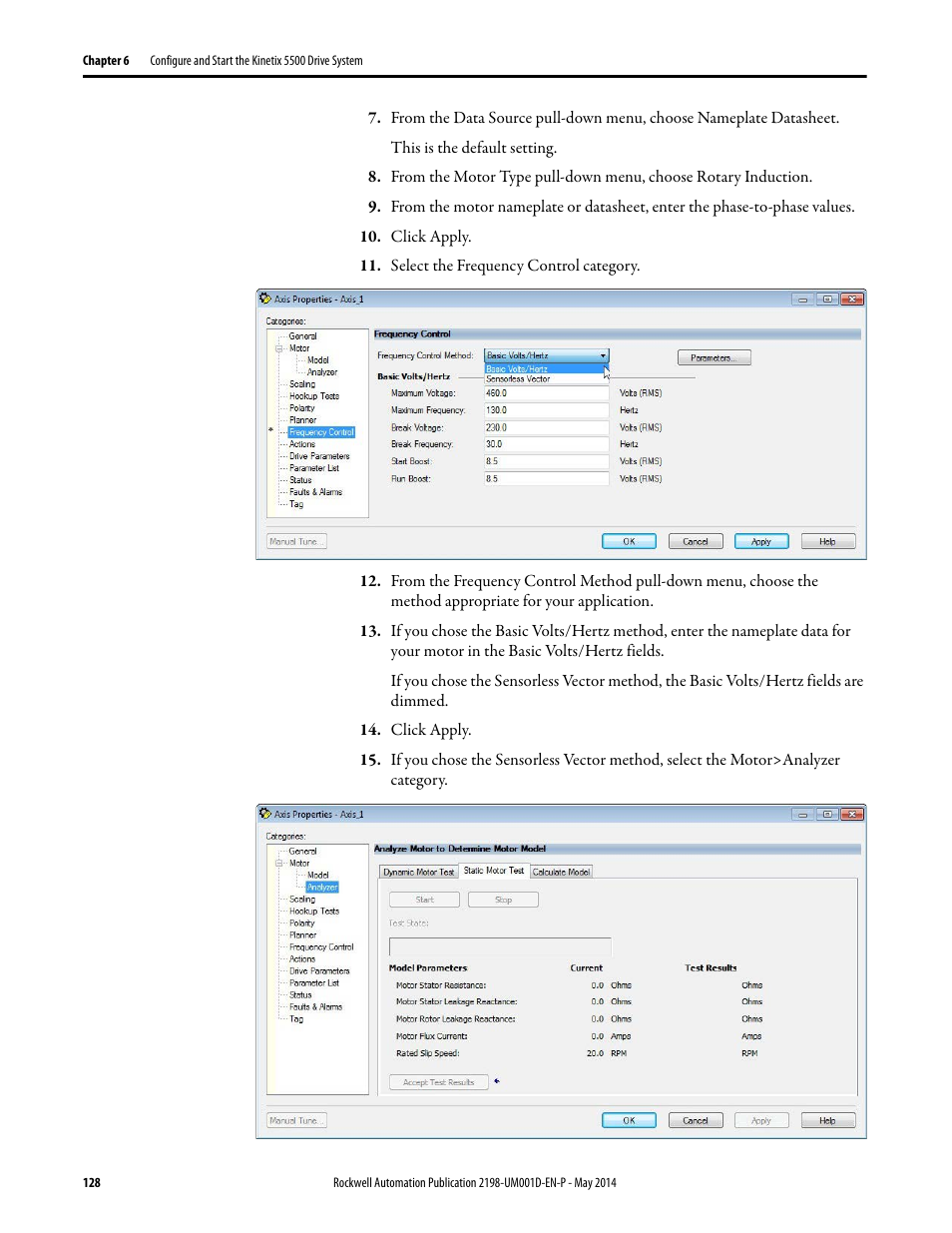 Rockwell Automation 2198-Hxxx Kinetix 5500 Servo Drives User Manual User Manual | Page 128 / 244