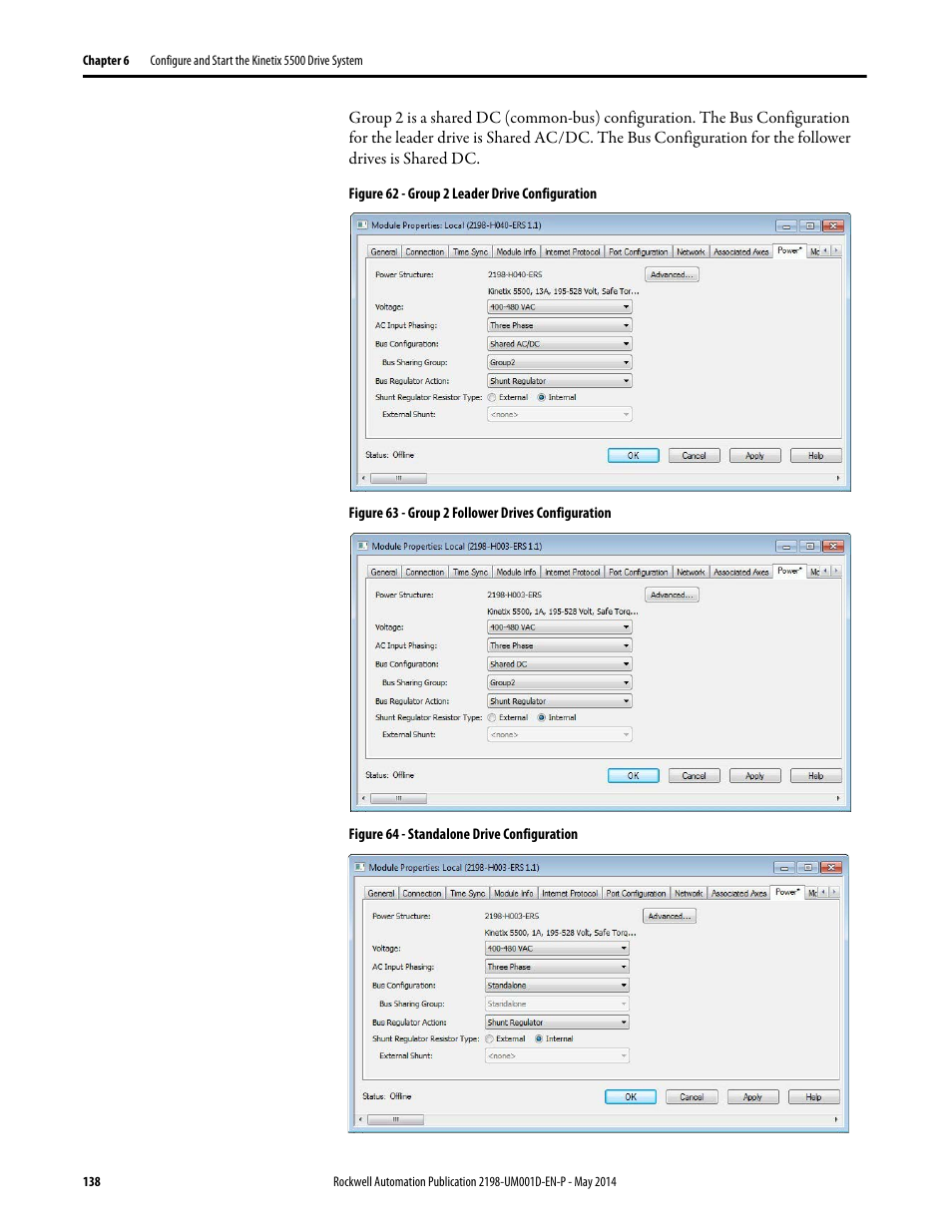 Rockwell Automation 2198-Hxxx Kinetix 5500 Servo Drives User Manual User Manual | Page 138 / 244