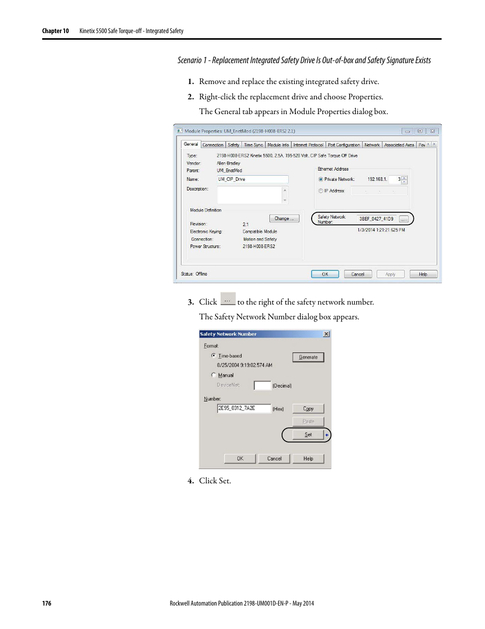 Rockwell Automation 2198-Hxxx Kinetix 5500 Servo Drives User Manual User Manual | Page 176 / 244