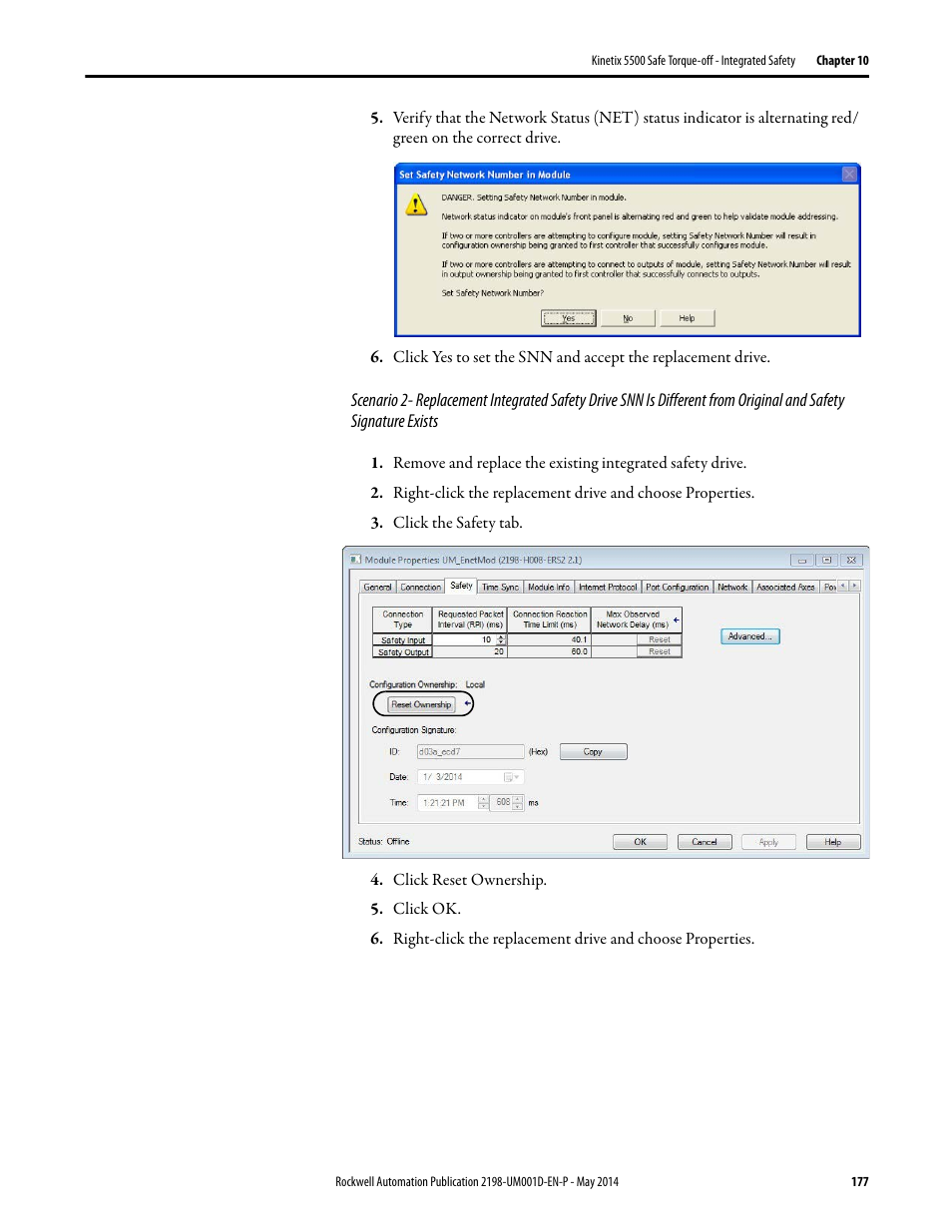 Rockwell Automation 2198-Hxxx Kinetix 5500 Servo Drives User Manual User Manual | Page 177 / 244