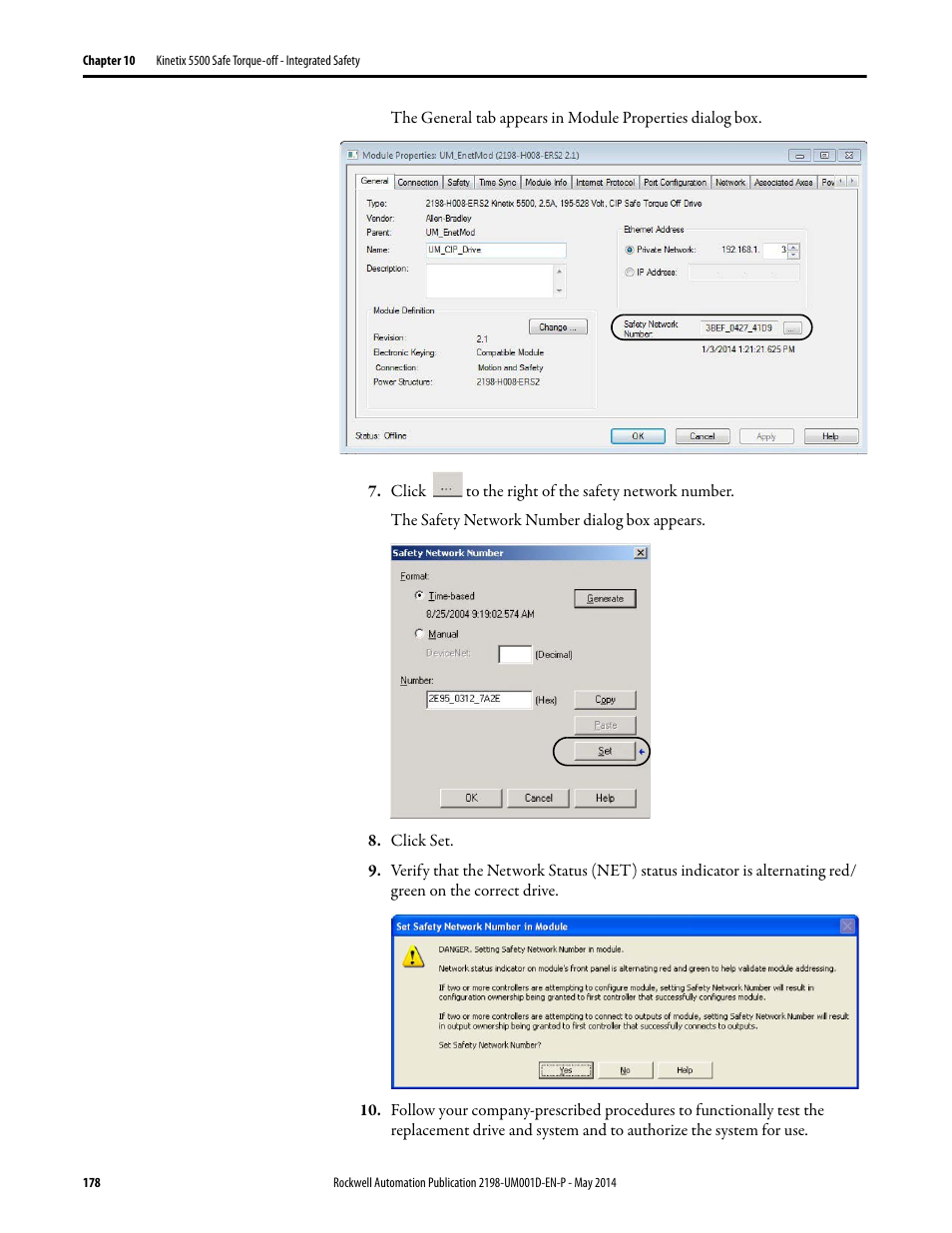 Rockwell Automation 2198-Hxxx Kinetix 5500 Servo Drives User Manual User Manual | Page 178 / 244