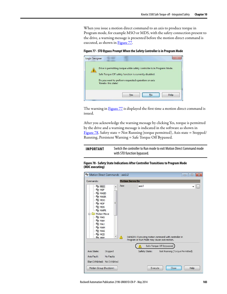Rockwell Automation 2198-Hxxx Kinetix 5500 Servo Drives User Manual User Manual | Page 183 / 244
