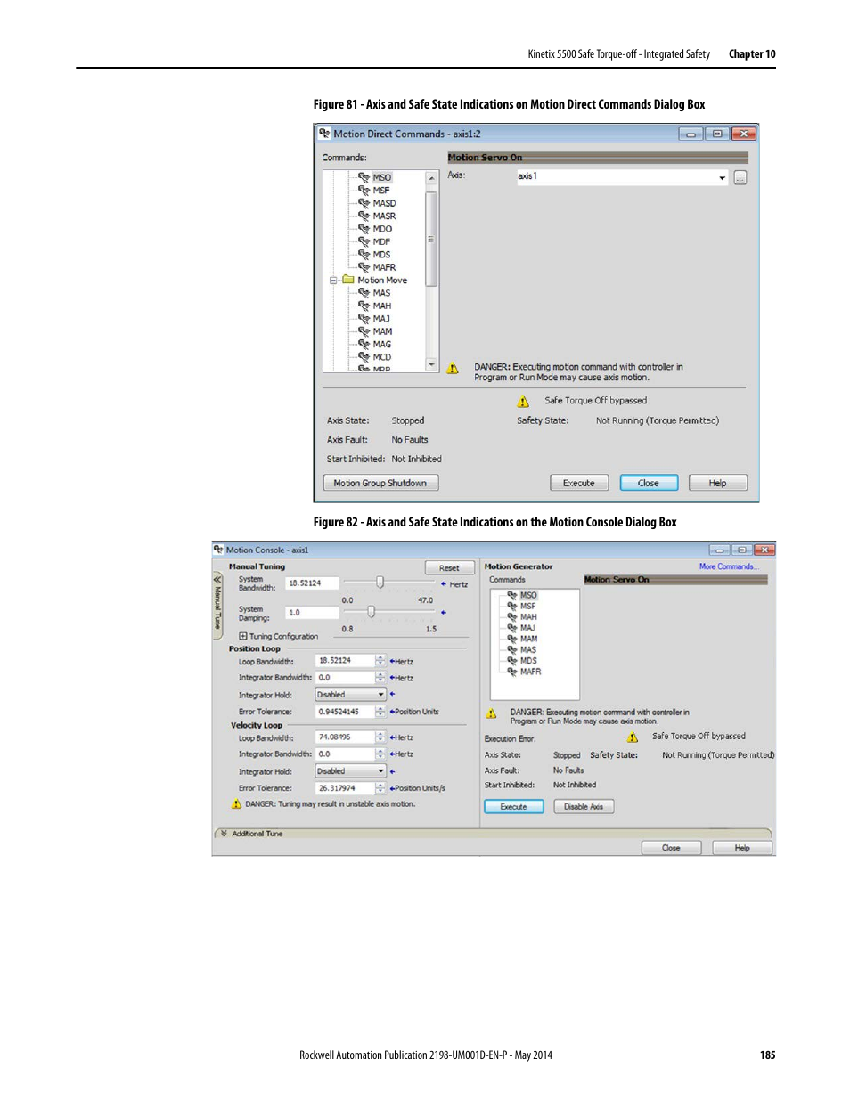 Rockwell Automation 2198-Hxxx Kinetix 5500 Servo Drives User Manual User Manual | Page 185 / 244