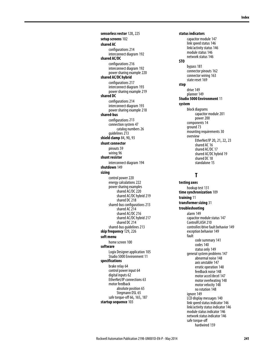 Rockwell Automation 2198-Hxxx Kinetix 5500 Servo Drives User Manual User Manual | Page 241 / 244