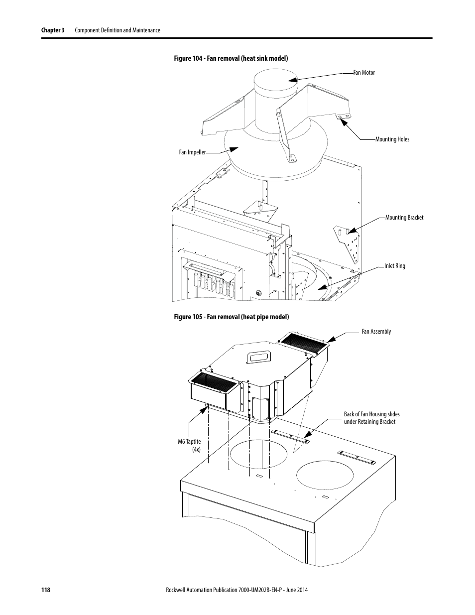 Rockwell Automation 7000 PowerFlex Medium Voltage AC Drive (B Frame) - ForGe Control User Manual | Page 118 / 216