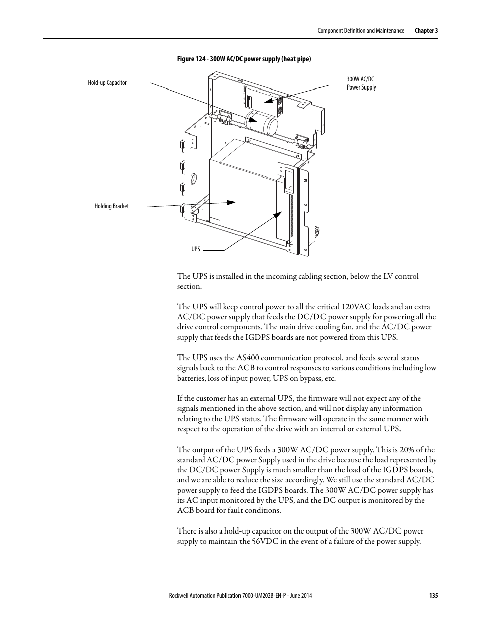 Rockwell Automation 7000 PowerFlex Medium Voltage AC Drive (B Frame) - ForGe Control User Manual | Page 135 / 216