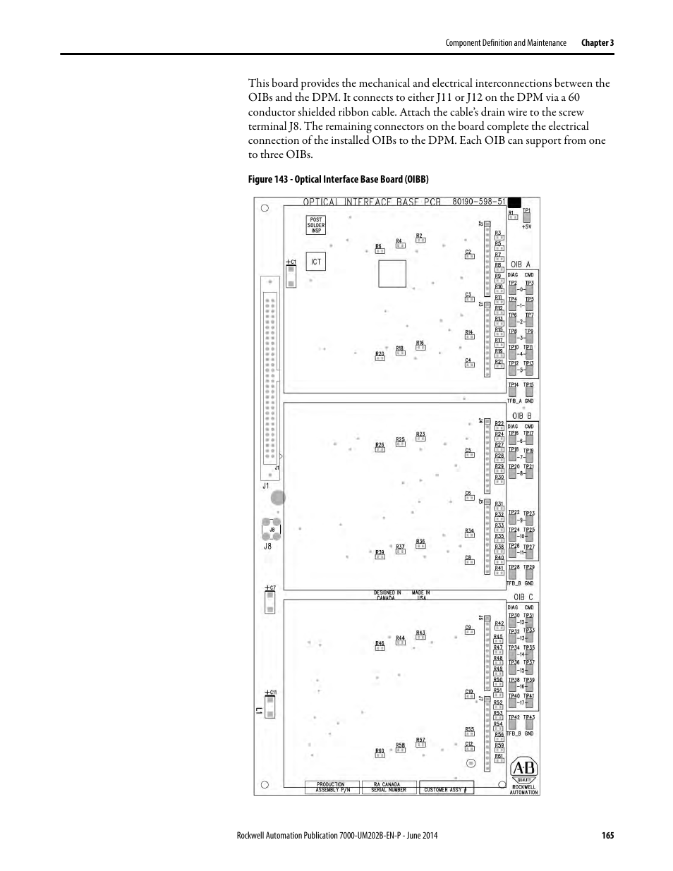 Rockwell Automation 7000 PowerFlex Medium Voltage AC Drive (B Frame) - ForGe Control User Manual | Page 165 / 216