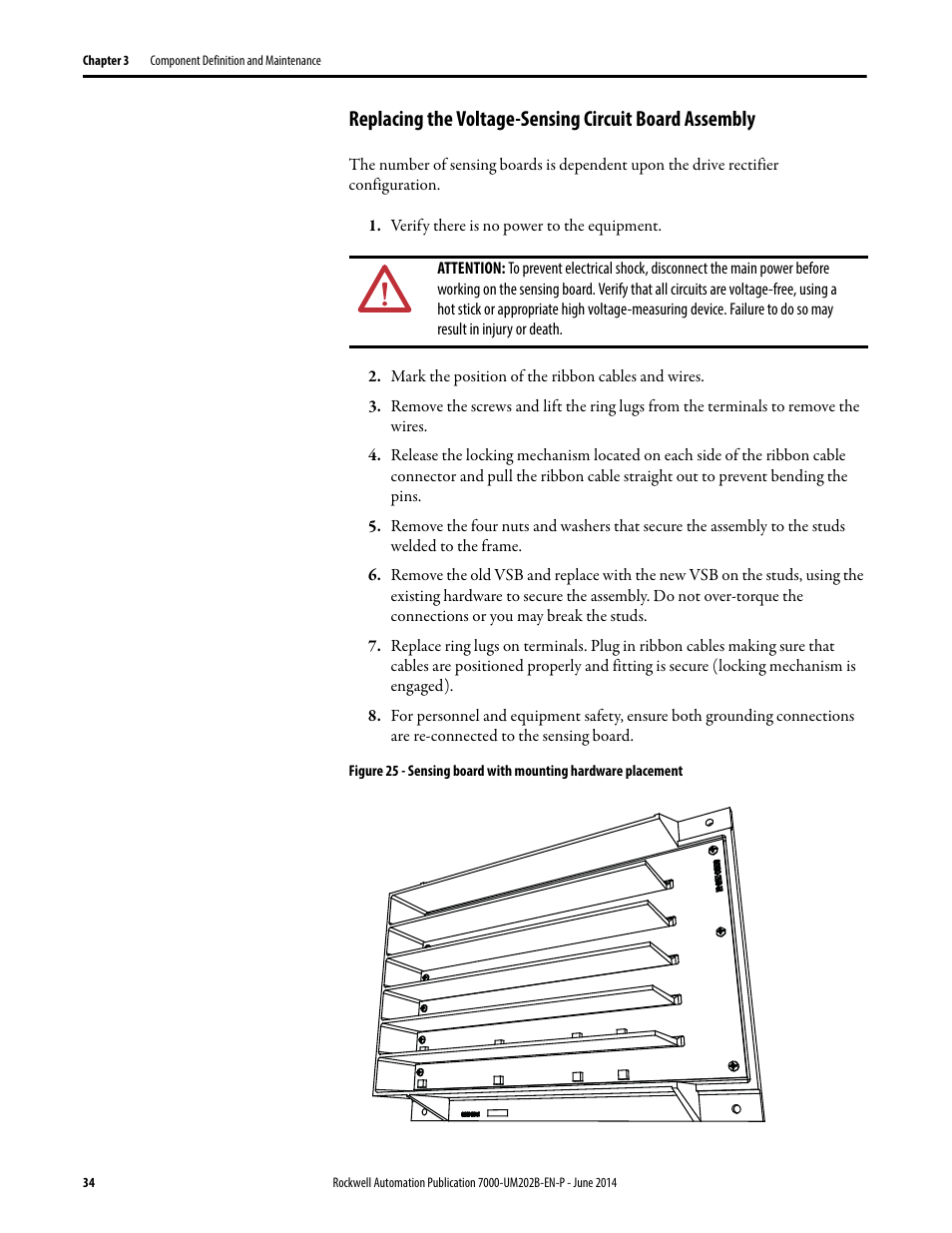 Rockwell Automation 7000 PowerFlex Medium Voltage AC Drive (B Frame) - ForGe Control User Manual | Page 34 / 216