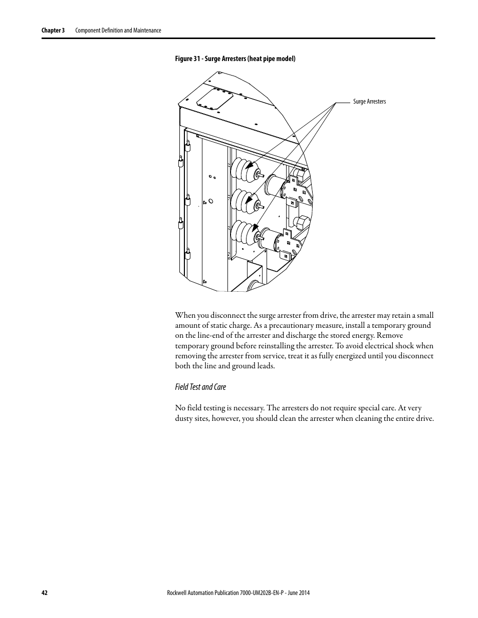 Rockwell Automation 7000 PowerFlex Medium Voltage AC Drive (B Frame) - ForGe Control User Manual | Page 42 / 216