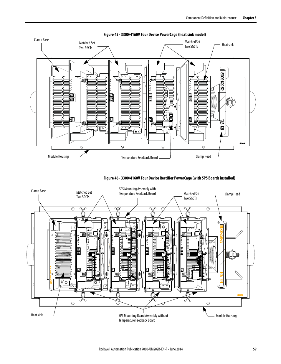Rockwell Automation 7000 PowerFlex Medium Voltage AC Drive (B Frame) - ForGe Control User Manual | Page 59 / 216
