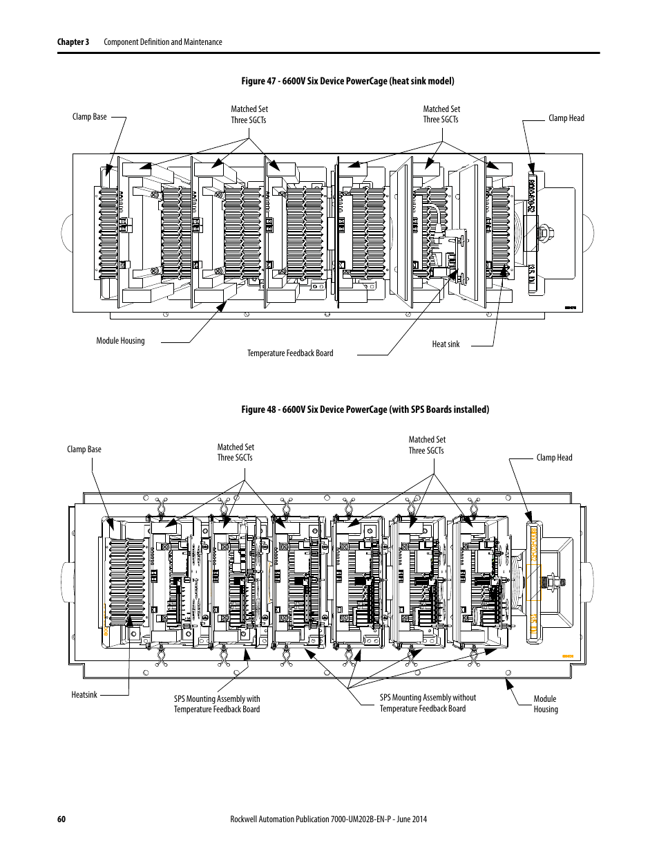 Rockwell Automation 7000 PowerFlex Medium Voltage AC Drive (B Frame) - ForGe Control User Manual | Page 60 / 216