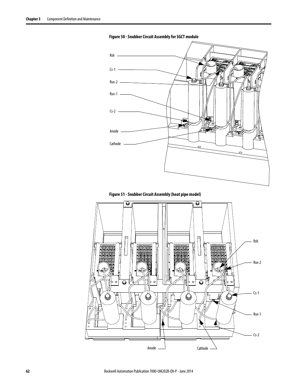 Rockwell Automation 7000 PowerFlex Medium Voltage AC Drive (B Frame) - ForGe Control User Manual | Page 62 / 216