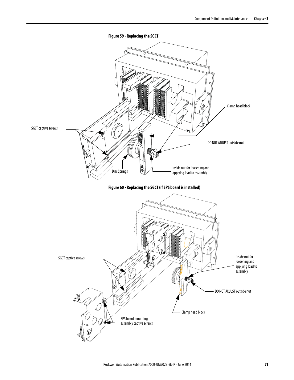 Rockwell Automation 7000 PowerFlex Medium Voltage AC Drive (B Frame) - ForGe Control User Manual | Page 71 / 216