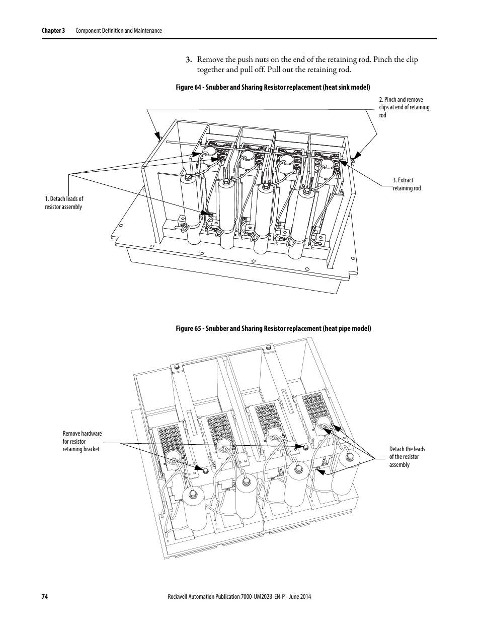Rockwell Automation 7000 PowerFlex Medium Voltage AC Drive (B Frame) - ForGe Control User Manual | Page 74 / 216