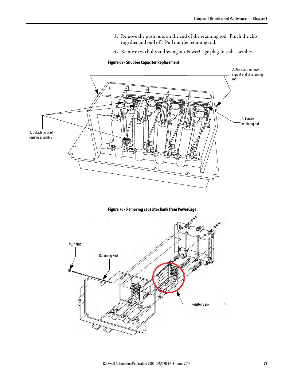 Rockwell Automation 7000 PowerFlex Medium Voltage AC Drive (B Frame) - ForGe Control User Manual | Page 77 / 216