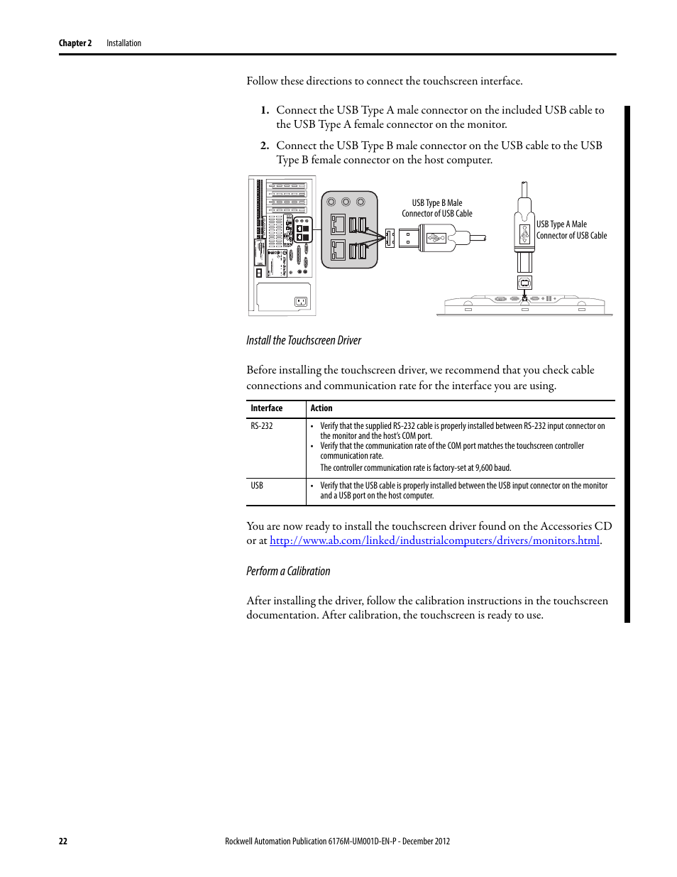 Rockwell Automation 6176M-xxxx Standard Industrial Monitors User Manual User Manual | Page 22 / 52