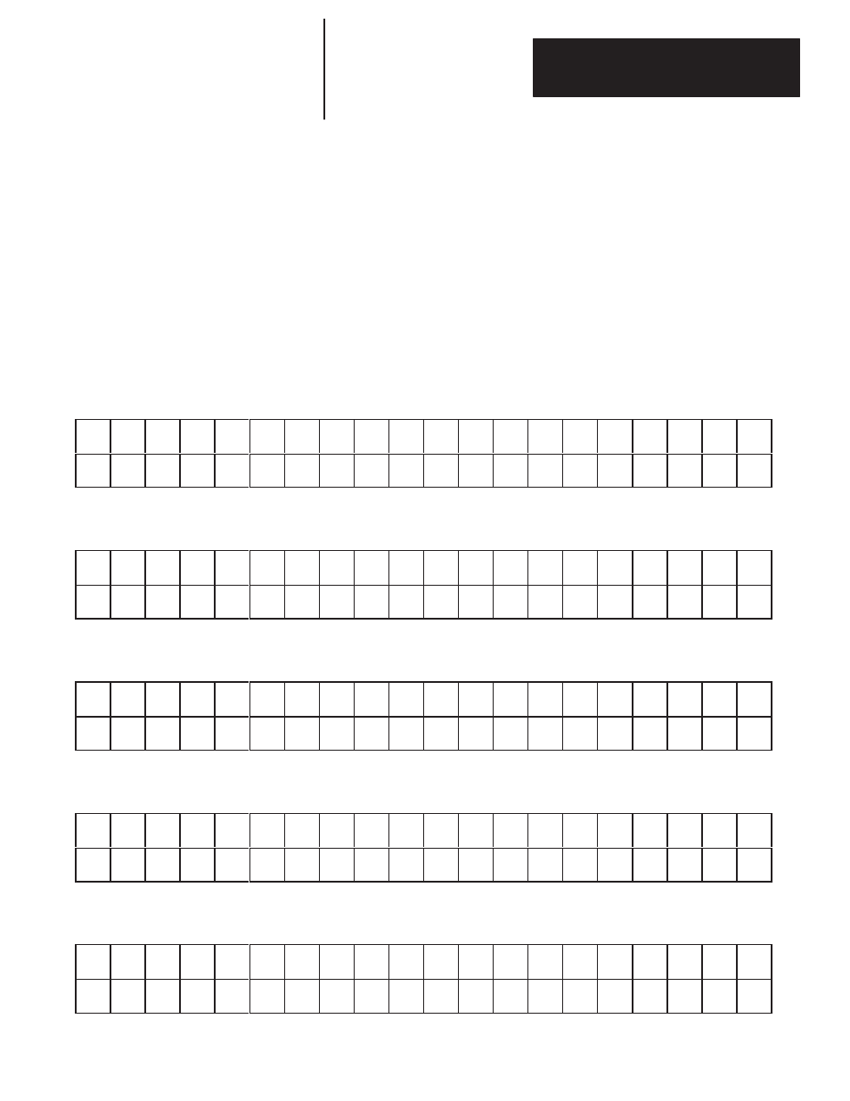 B - message display worksheets, Using the worksheets, Message display worksheets | Rockwell Automation 2706 DL40 HARDWARE USER MANUAL User Manual | Page 159 / 171