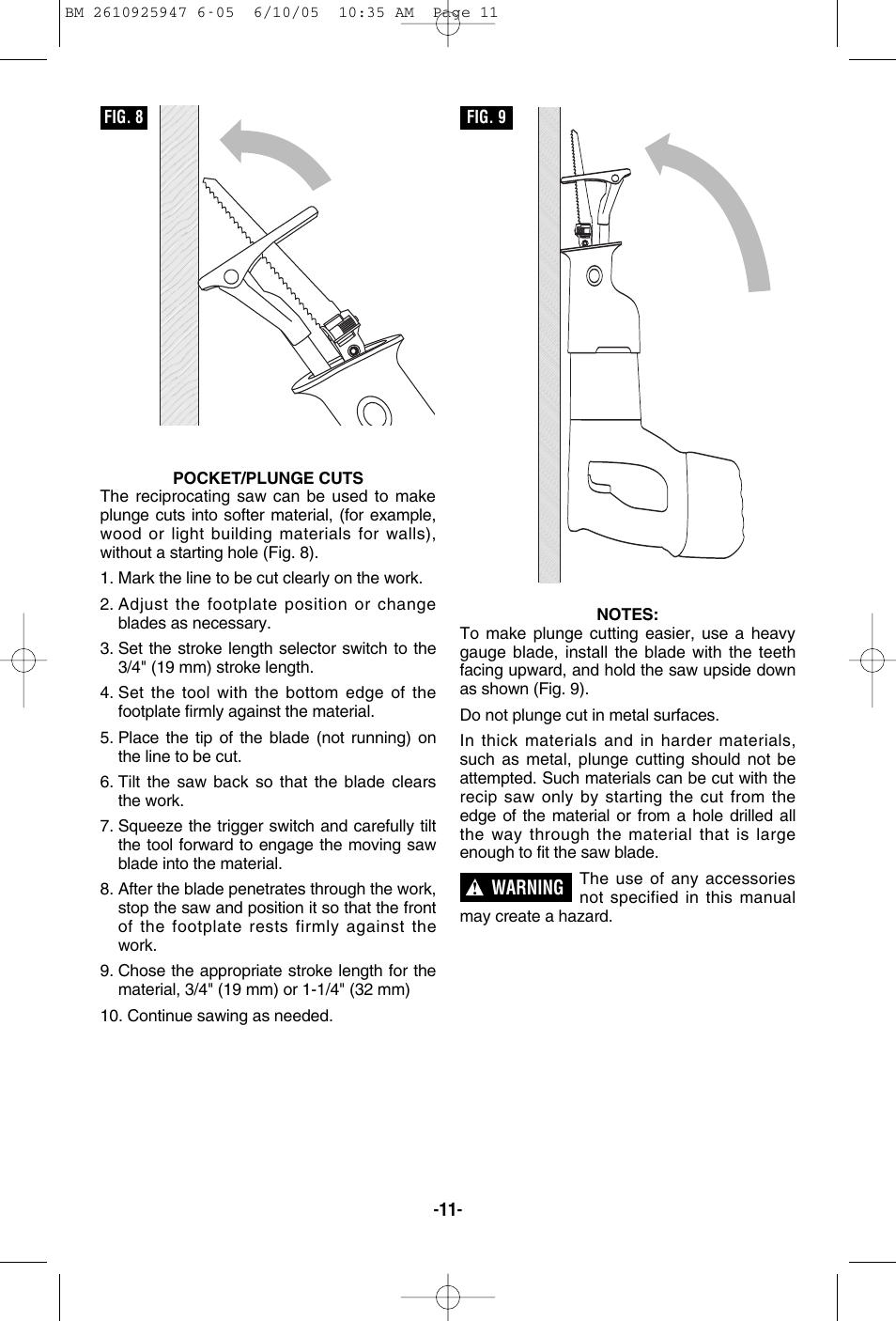 Bosch 1645-24 User Manual | Page 11 / 48