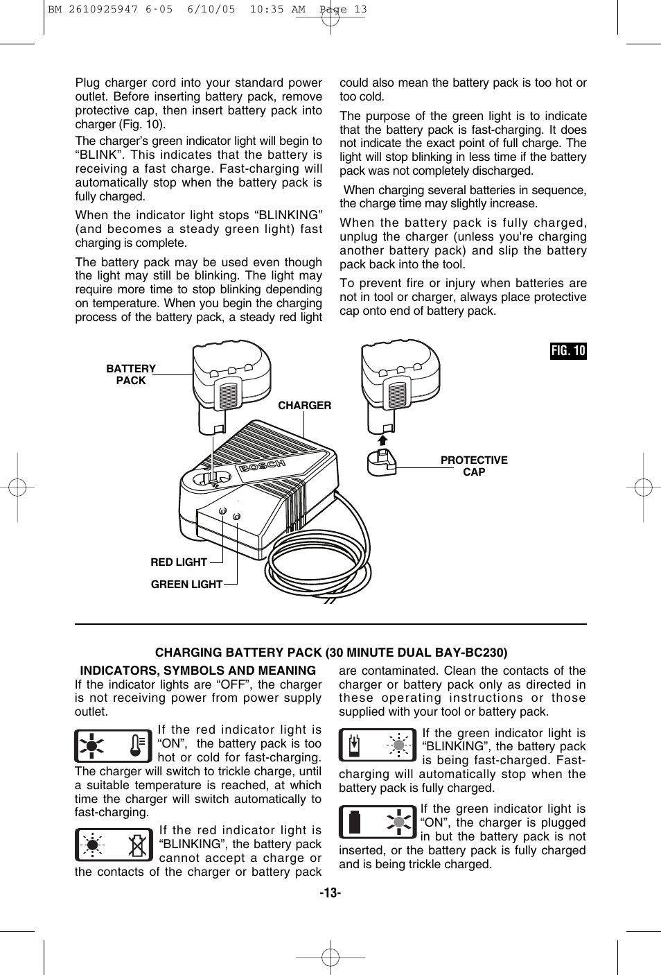 Bosch 1645-24 User Manual | Page 13 / 48