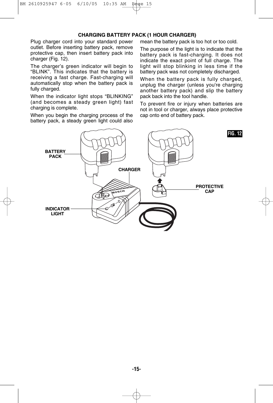 Bosch 1645-24 User Manual | Page 15 / 48