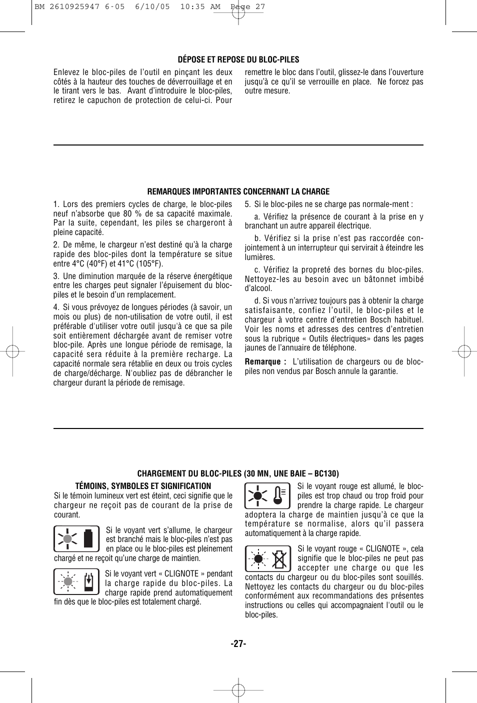 Bosch 1645-24 User Manual | Page 27 / 48