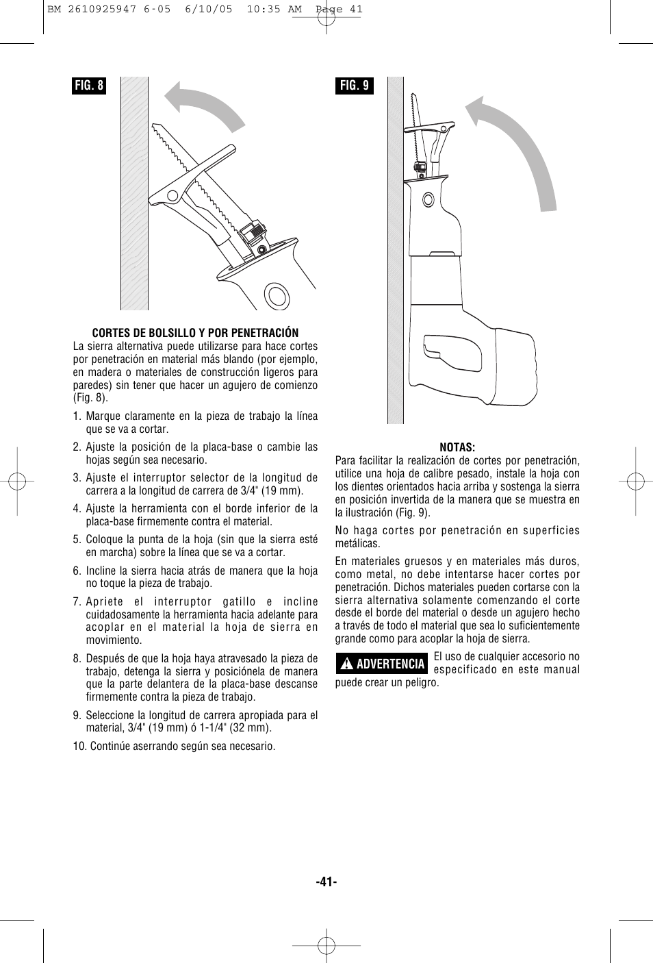 Bosch 1645-24 User Manual | Page 41 / 48