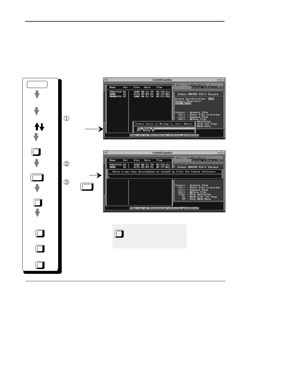 Backingupfilestoafloppydisk, Backing up files to a floppy disk, Preface | Rockwell Automation 9330-CC ControlGuardian User's Guide User Manual | Page 106 / 176
