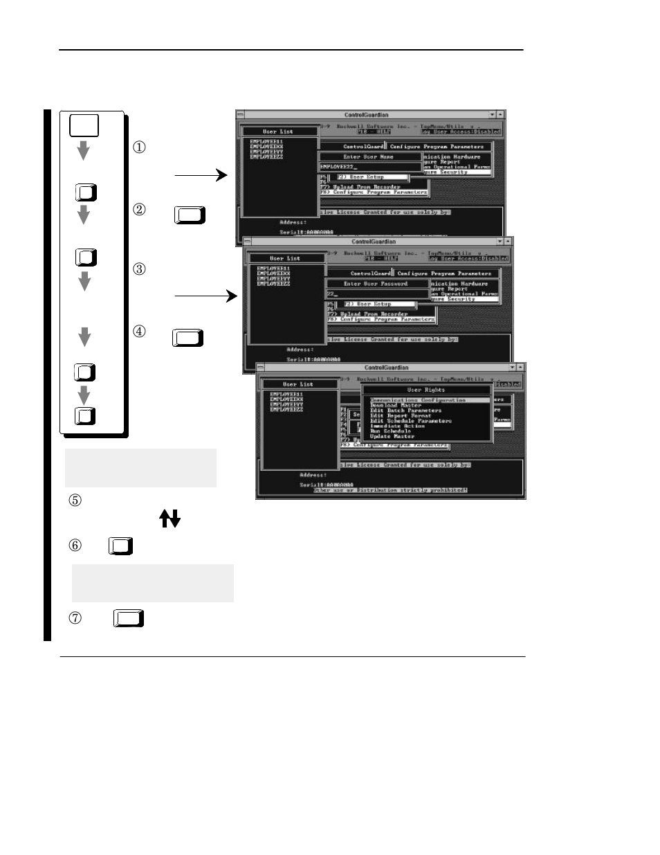 Preface, Assigning user names, passwords, and access rights | Rockwell Automation 9330-CC ControlGuardian User's Guide User Manual | Page 129 / 176