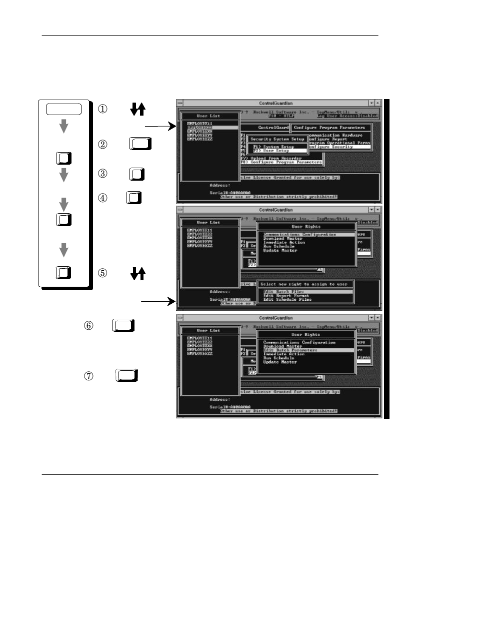 Addinganddeletingaccessrights, Adding and deleting access rights | Rockwell Automation 9330-CC ControlGuardian User's Guide User Manual | Page 132 / 176