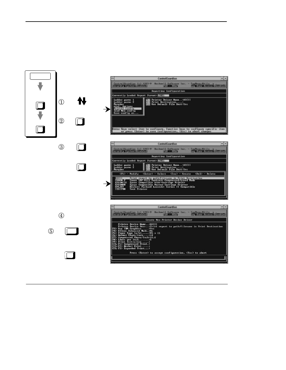 Preface, Creating or modifying a printer template | Rockwell Automation 9330-CC ControlGuardian User's Guide User Manual | Page 148 / 176