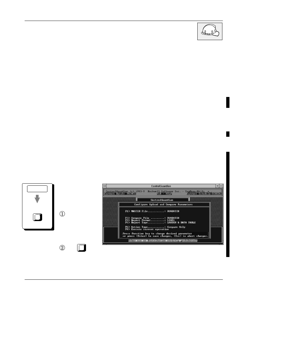 9399-ccug, 5 - comparing files, Usingsingleaction, Comparing files | Chapter objectives, Using single action | Rockwell Automation 9330-CC ControlGuardian User's Guide User Manual | Page 80 / 176