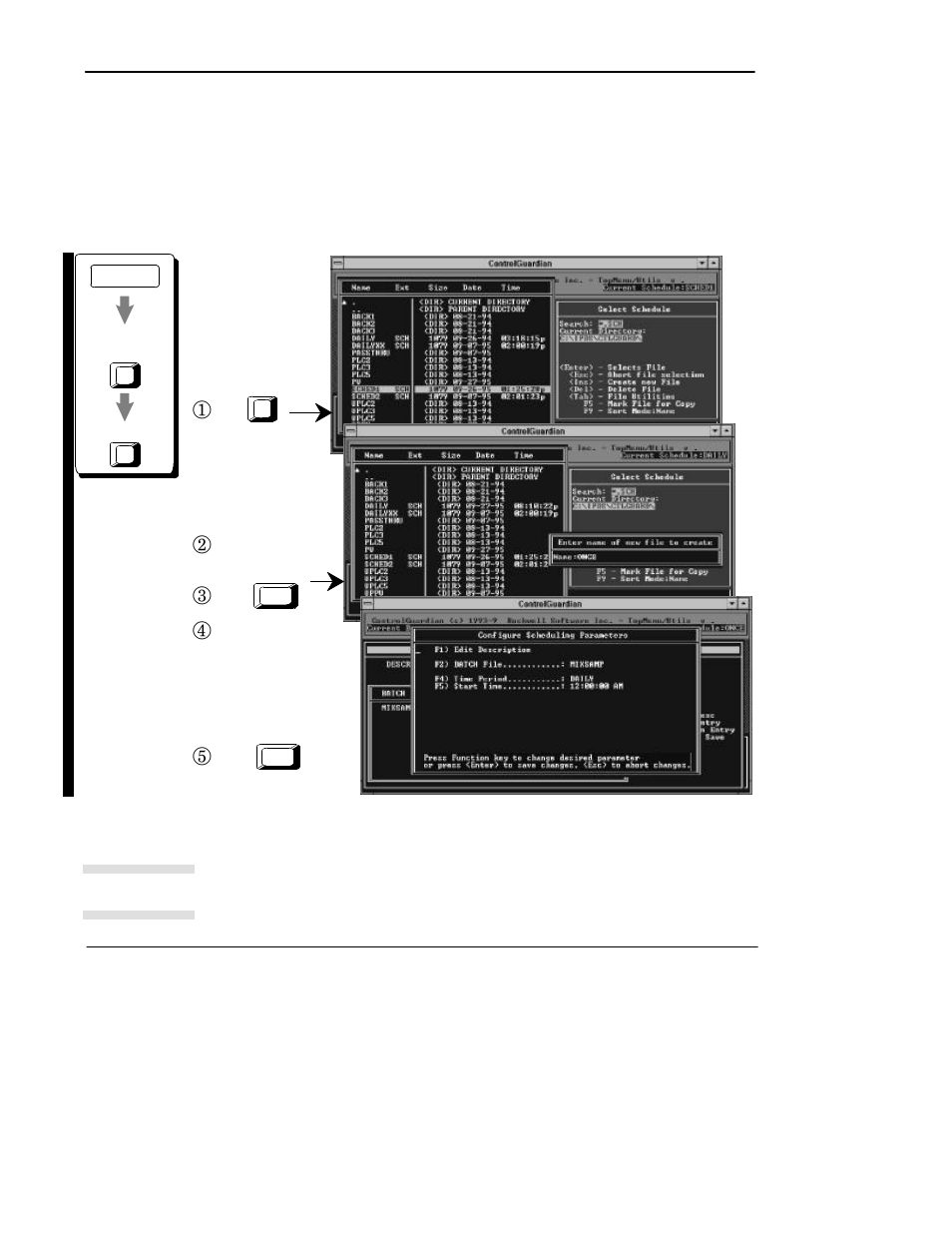 Creatingaschedulefile, Creating a schedule file, Preface | Rockwell Automation 9330-CC ControlGuardian User's Guide User Manual | Page 91 / 176