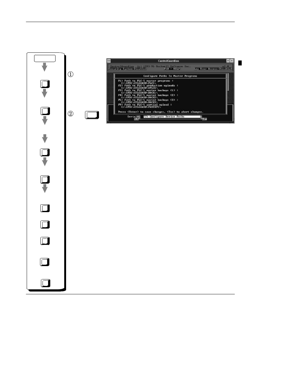 Specifyingmasterdirectorypaths, Specifying master directory paths | Rockwell Automation 9330-CC ControlGuardian User's Guide User Manual | Page 97 / 176