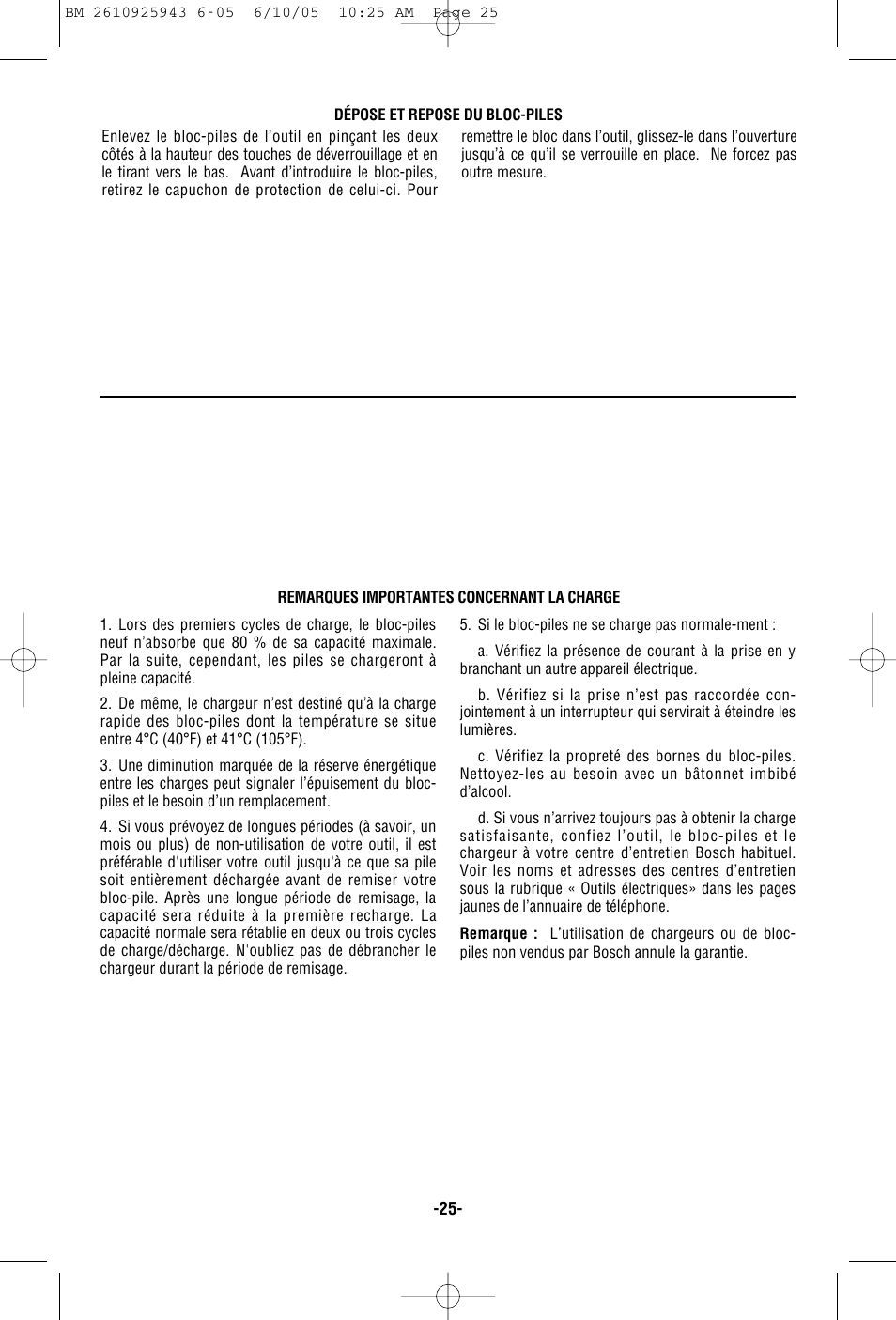Bosch 52318 User Manual | Page 25 / 44